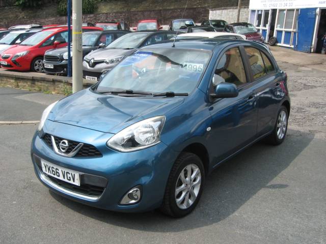 Nissan Micra 1.2 MICRA ACENTA Hatchback Petrol Blue