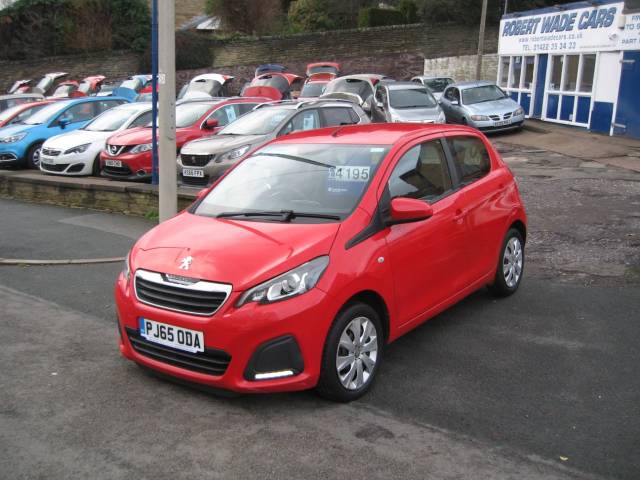 Peugeot 108 1.0 108 ACTIVE Hatchback Petrol Red