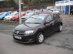 DACIA SANDERO at Robert Wade Cars Halifax