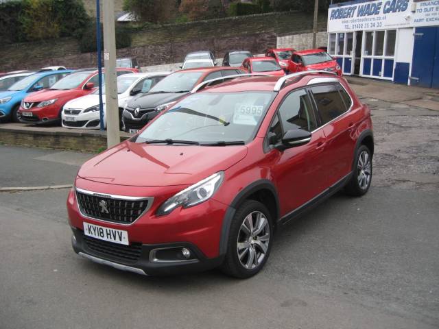 Peugeot 2008 1.6 2008 ALLURE BLUE HDI Hatchback Diesel Red