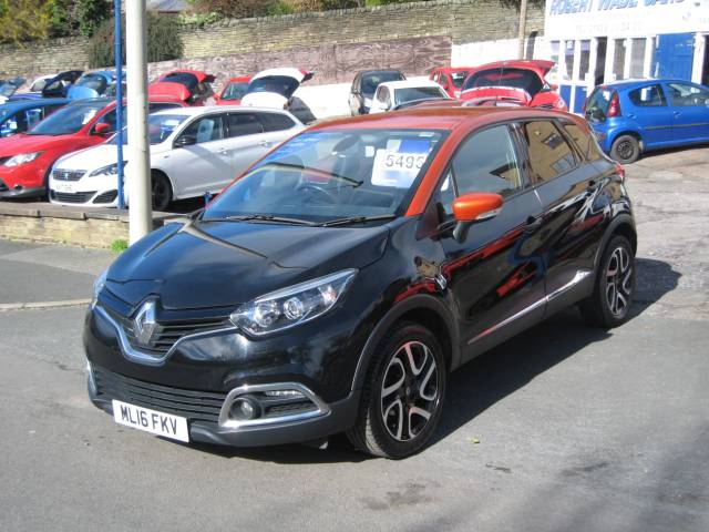 Renault Captur 0.9 CAPTUR DYNAMIQUE S NAV TCE Hatchback Petrol Orange/black