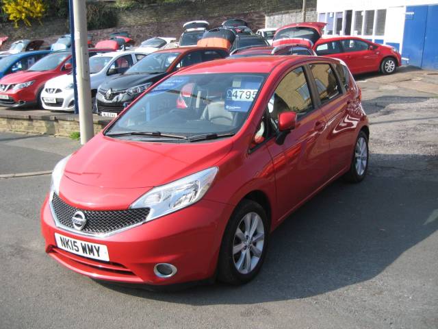 Nissan Note 1.5 NOTE TEKNA DCI MPV Diesel Red