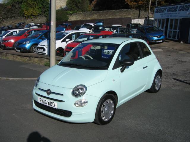 Fiat 500 1.2 500 POP Hatchback Petrol Green