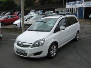 VAUXHALL ZAFIRA at Robert Wade Cars Halifax