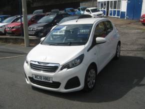 PEUGEOT 108 at Robert Wade Cars Halifax