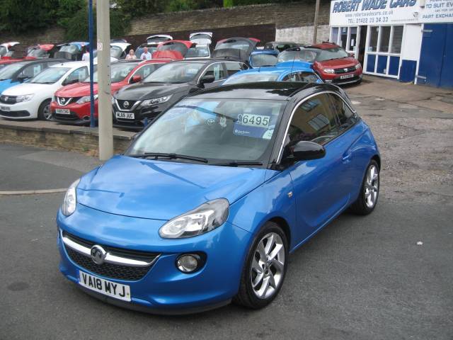 Vauxhall Adam 1.4 ADAM SLAM Hatchback Petrol Blue