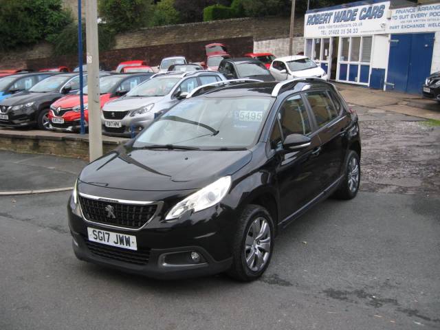 Peugeot 2008 1.6 2008 ACTIVE BLUE HDI Hatchback Diesel Black